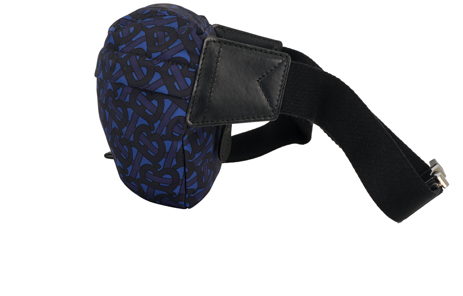 Burberry Sonny Belt Bag, &pound;450, Handbags, Blue, Nylon, Bottom view